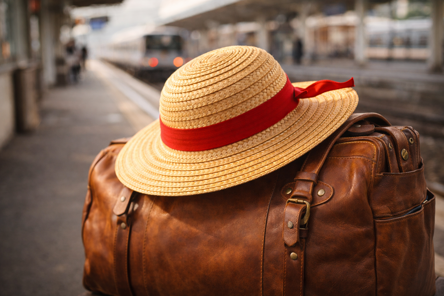 Legendary Red Band Straw Hat