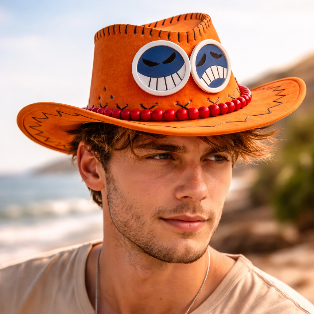 Fire Fist Ace Inspired Pirate Hat