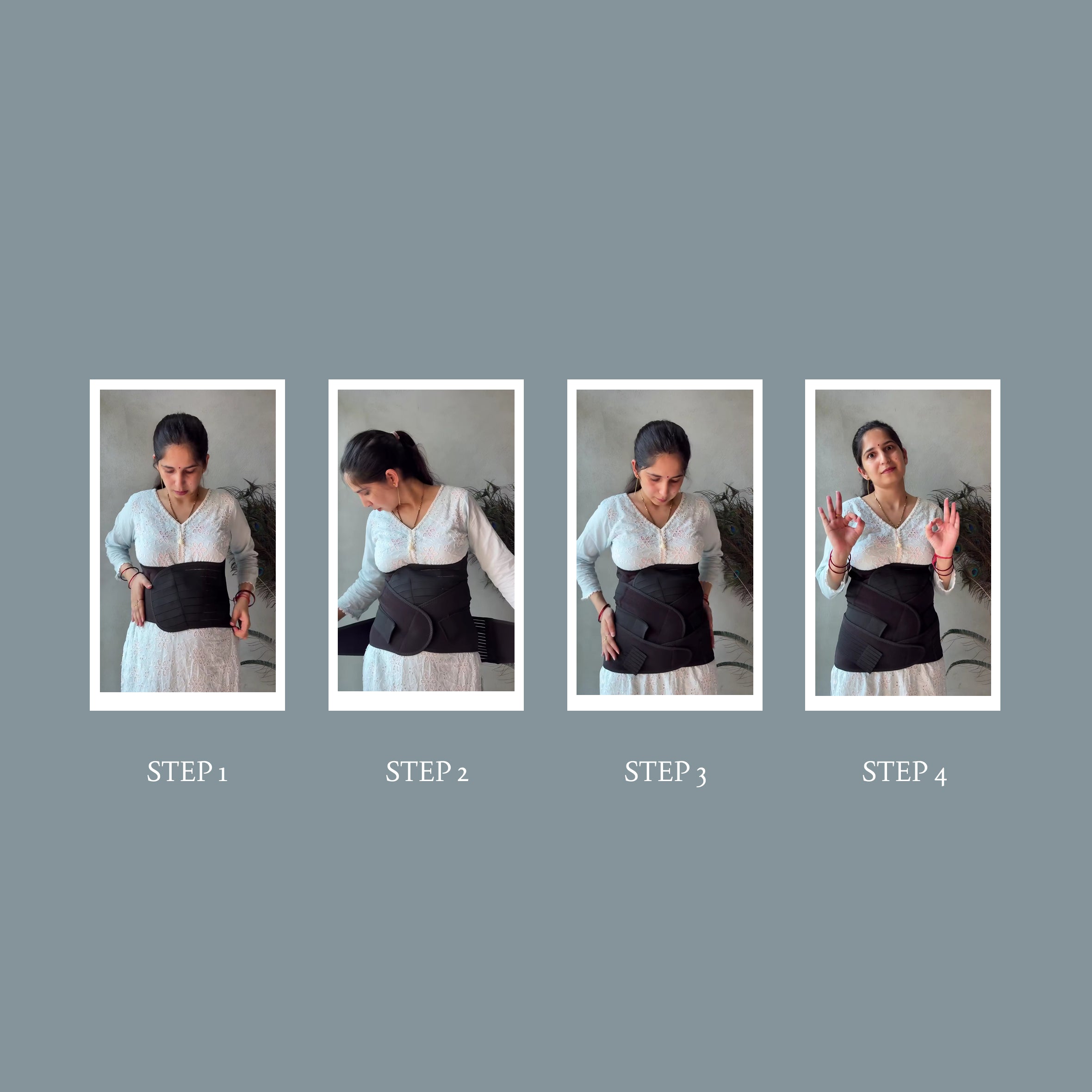 3-in-1 Postpartum Belly Belt | Medical-Grade Fabric | Breathable | Skin Friendly| 1 Year Warranty
