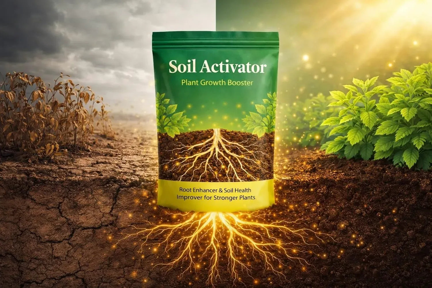 Soil Activator: Plants' Best Friend - Rejuvenate Your Plants ( BUY 1 GET 1 FREE )
